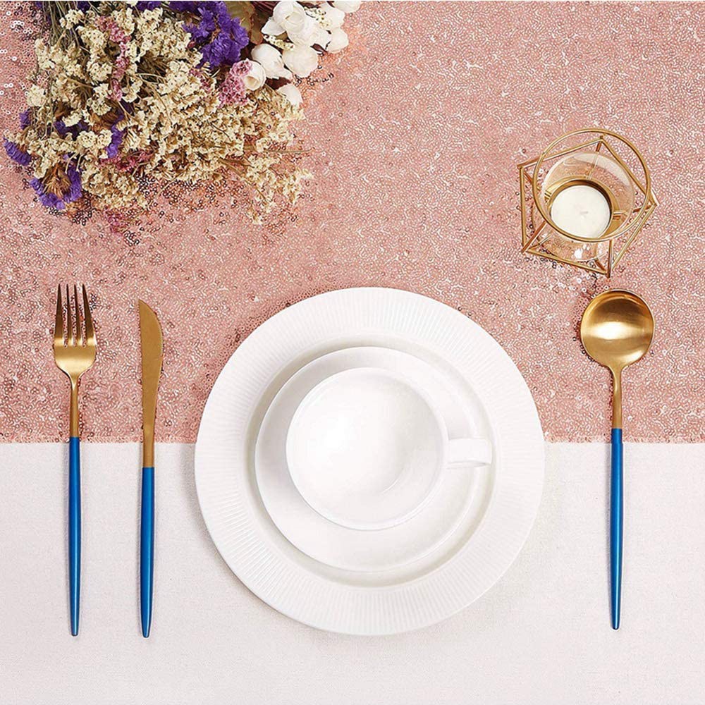 Table Runner Sequin - Błyszczące bieżniki na stół w kolorze