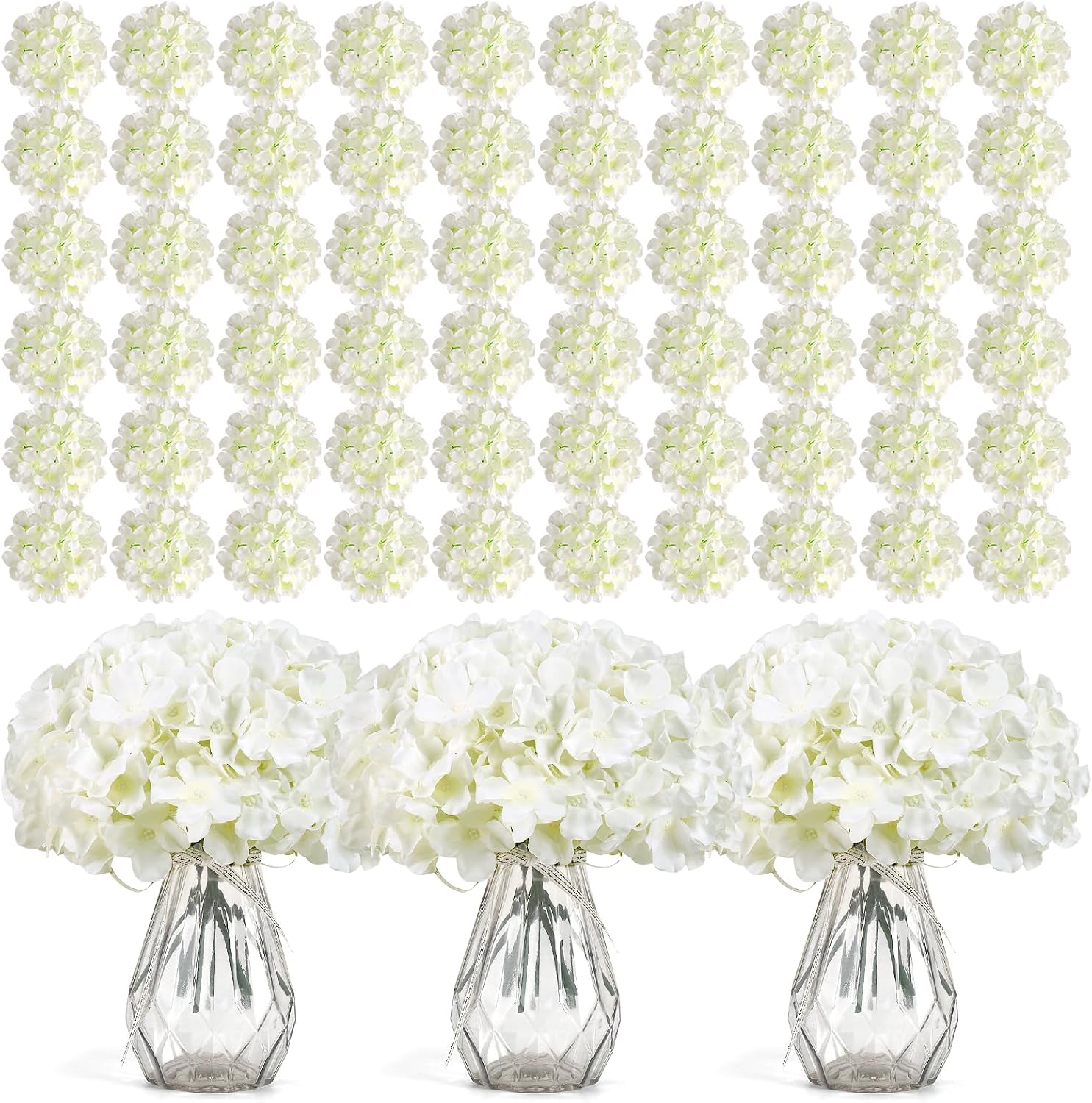 304 sztuki białych sztucznych  – Wedding Supply Bulk recenzja i cena