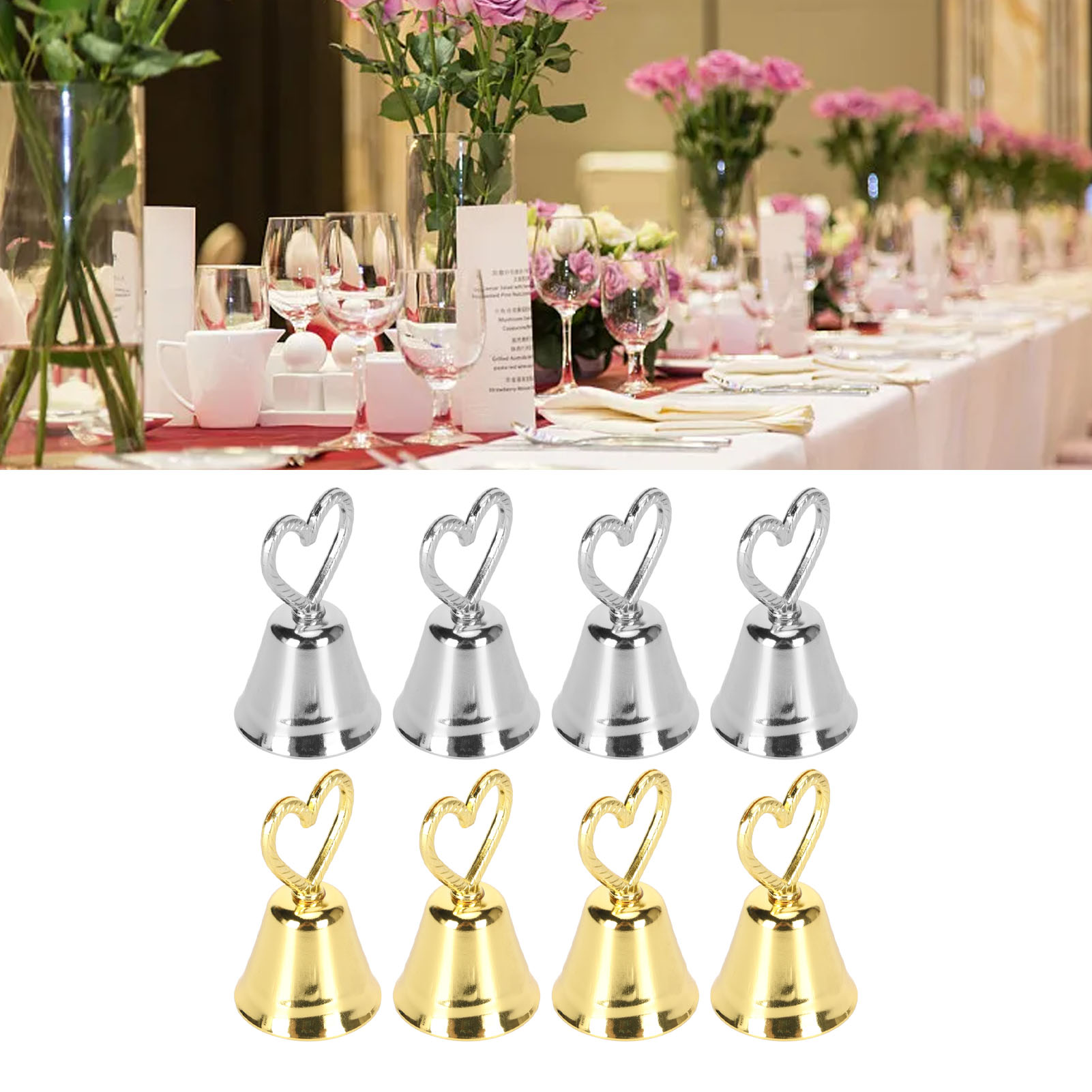 Złote uchwyty na wizytówki, rę – Table Number Gold recenzja i cena