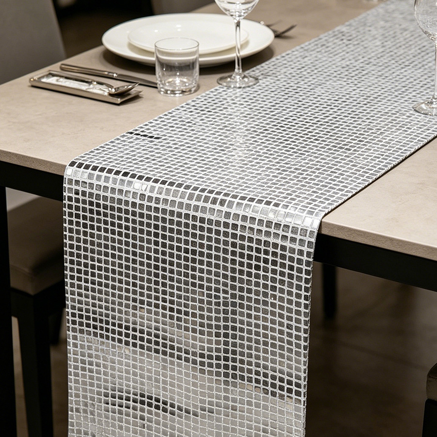Bieżnik na stół z cekinami w k – Table Runner Sequin recenzja i cena