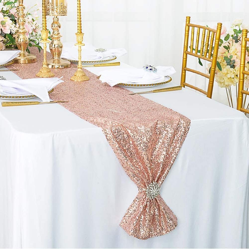 Błyszczące bieżniki na stół w  – Table Runner Sequin recenzja i cena