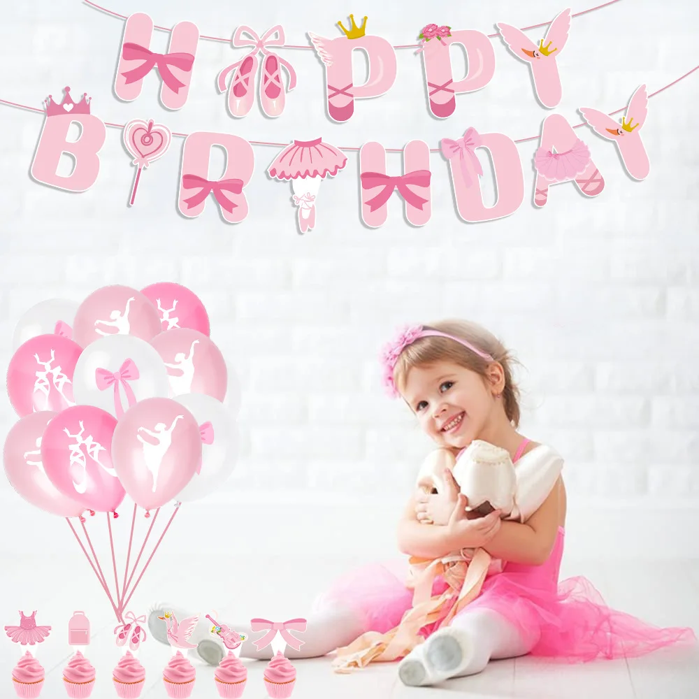 Różowa balerina baletnica Happ – Confetti Balloon Set recenzja i cena