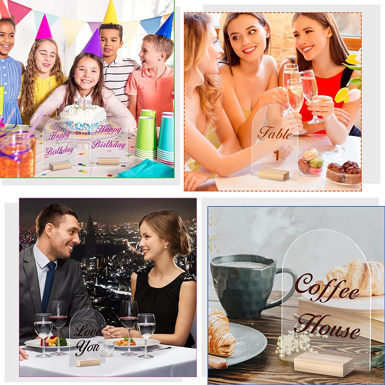 10/20/30/50 sztuk Arch akrylow – Table Number Gold recenzja i cena