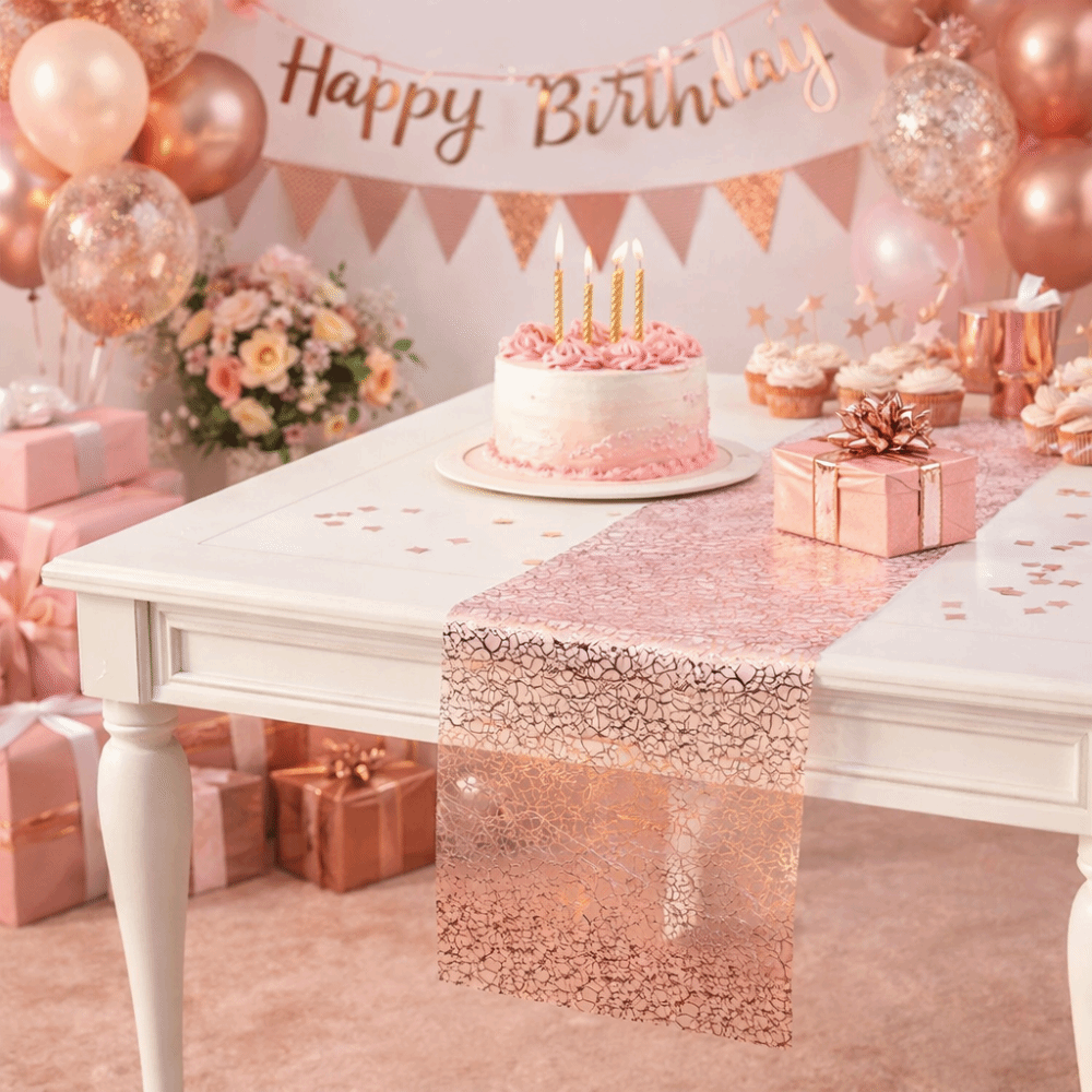 Błyszczący bieżnik na stół z b – Table Runner Sequin recenzja i cena