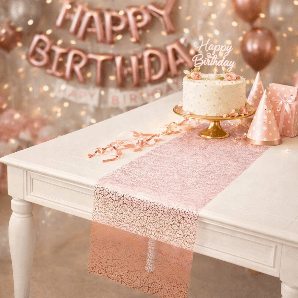 Błyszczący bieżnik na stół z b – Table Runner Sequin recenzja i cena