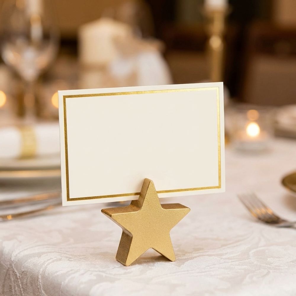 12 szt. Stojaki na numery stoł – Table Number Gold recenzja i cena